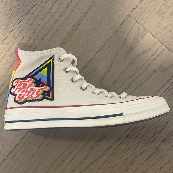 size 8 converse chuck taylor all star, 1st pride parade sneakers - Picture 4 of 10